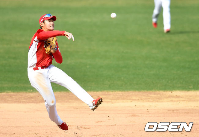 KIA타이거즈 유격수 김규성이 깔끔한 수비를 보여주고 있다./dreamer@osen.co.kr