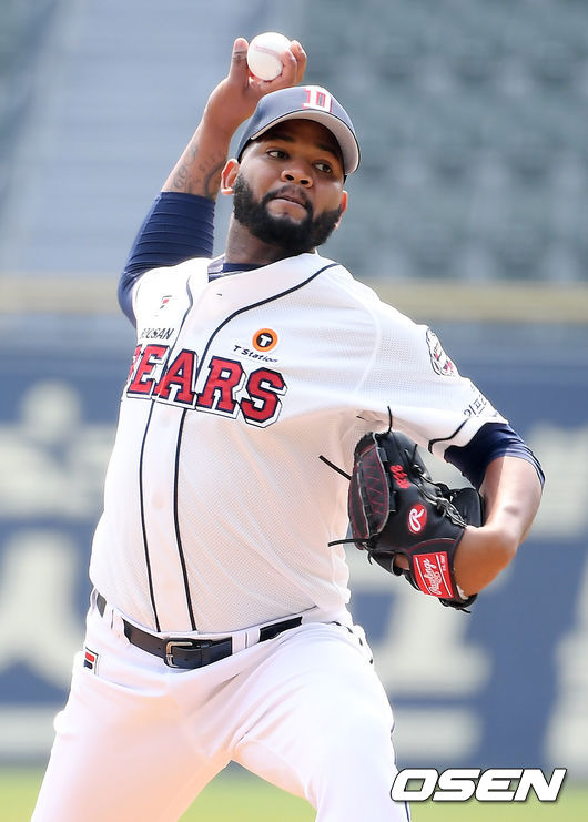 두산 베어스 알칸타라. /cej@osen.co.kr