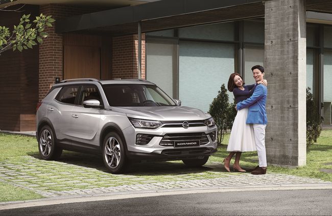 쌍용차 리스펙 코란도. 