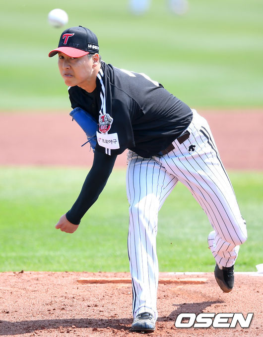 LG 차우찬이 역투하고 있다./ksl0919@osen.co.kr