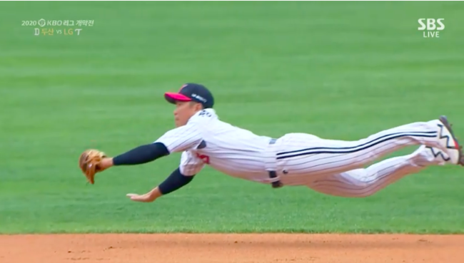 [사진] SBS 중계 화면