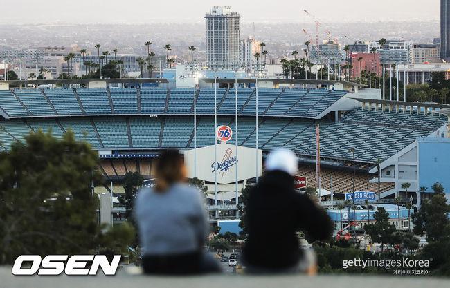 [사진] 다저 스타디움. ⓒGettyimages(무단전재 및 재배포 금지)