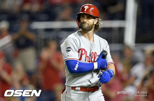 [사진] 필라델피아 필리스 브라이스 하퍼. ⓒGettyimages(무단전재 및 재배포 금지)