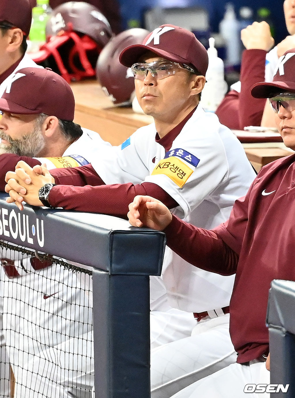 키움 손혁 감독이 경기를 주시하고 있다./ rumi@osen.co.kr