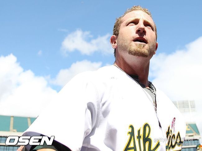 [사진] 2010년 5월10일(한국시간) 퍼펙트 게임을 달성한 댈러스 브레이든 /ⓒGettyimages(무단전재 및 재배포 금지)