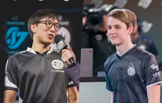 '더블리프트' 일리앙 펭(왼쪽)과 '코베' 캐스퍼 코베룹. /라이엇 게임즈 플리커.