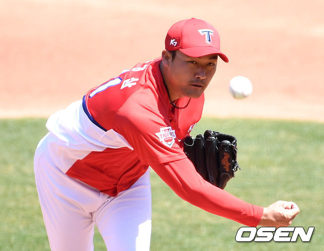 KIA 타이거즈 우완투수 홍상삼./OSEN DB
