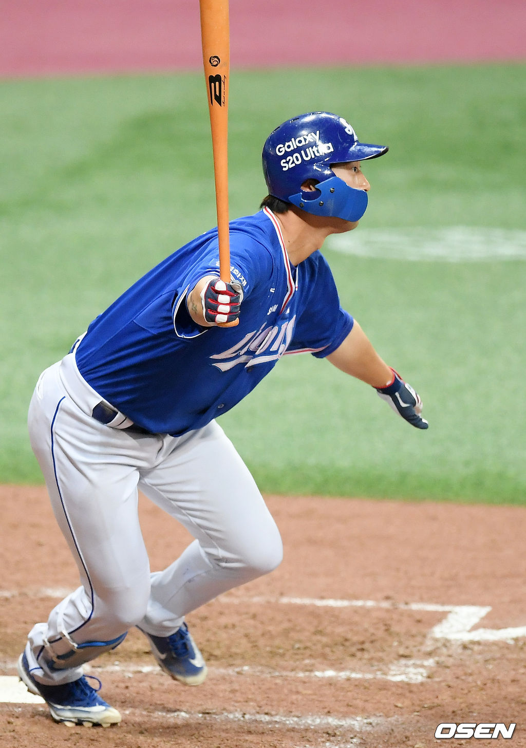 7회초 2사 주자 1,2루 삼성 이학주가 우중간 2타점 적시타를 날리고 있다./ rumi@osen.co.kr