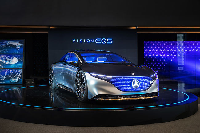 메르세데스-벤츠 비전 EQS.