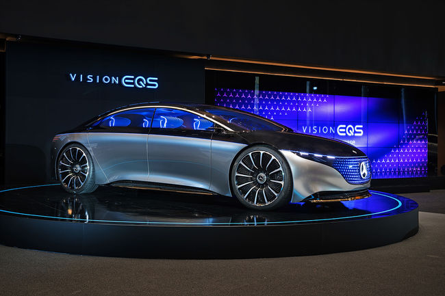 메르세데스-벤츠 비전 EQS.