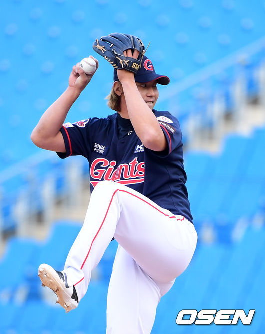 롯데 김대우 /jpnews@osen.co.kr