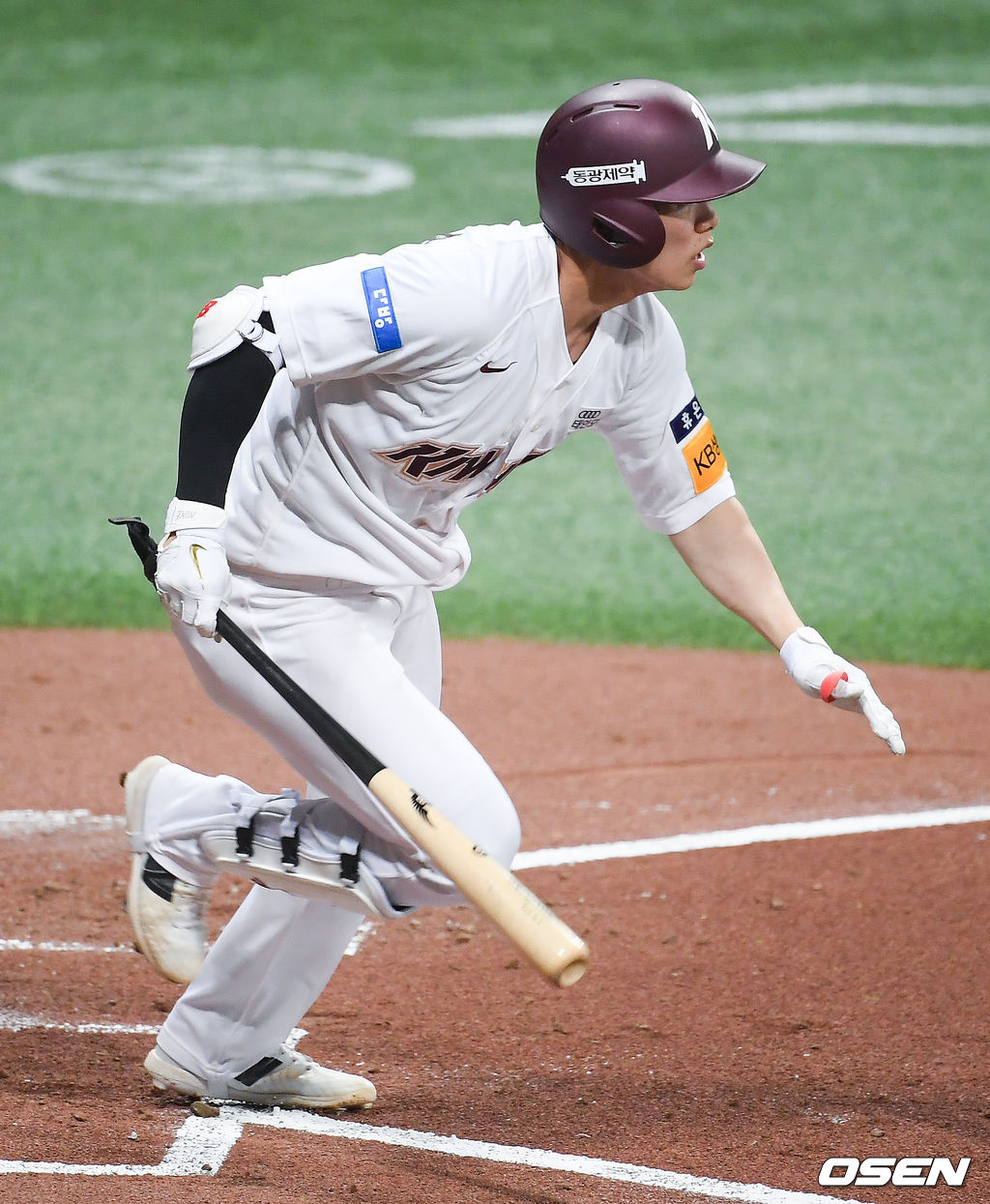 1회말 1사 2,3루 키움 김혜성이 1타점 적시타를 날리고 있다. /   soul1014@osen.co.kr