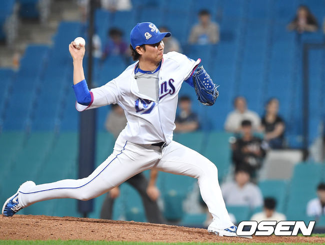 9회초 삼성 우규민이 역투하고 있다. /youngrae@osen.co.kr