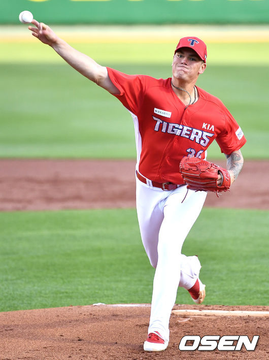 KIA 타이거즈 애런 브룩스./OSEN DB