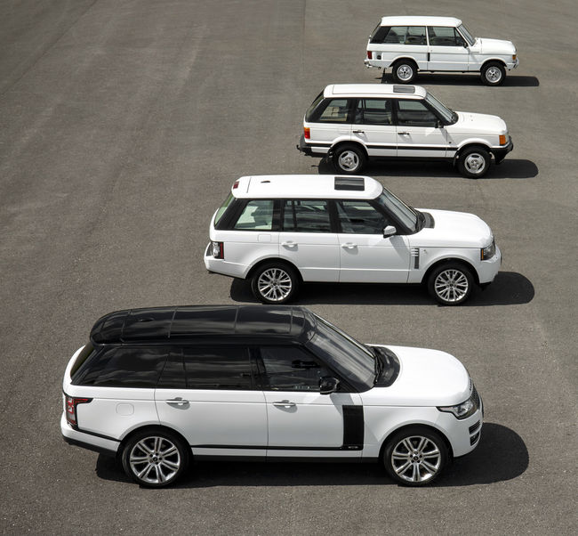 레인지로버 1~4세대. 