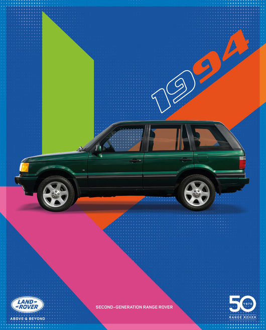 2세대 레인지로버. 