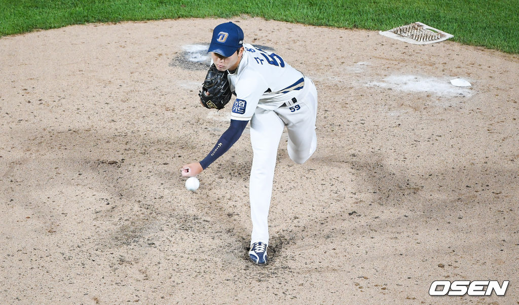 7회초 NC 선발투수 구창모가 역투하고 있다. 구창모는 이날 7이닝 1실점 승리투수 조건을 갖추고 교체됐다. / soul1014@osen.co.kr