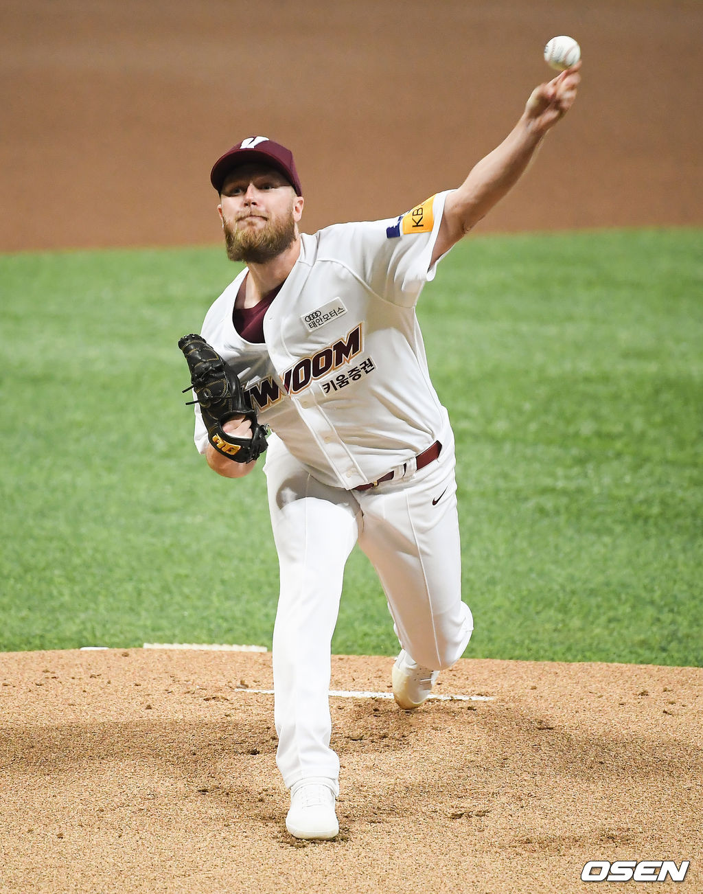 1회초 키움 선발투수 요키시가 역투하고 있다./  soul1014@osen.co.kr
