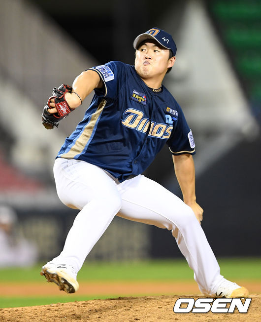 6회말 NC 최성영이 역투하고 있다. /jpnews@osen.co.kr