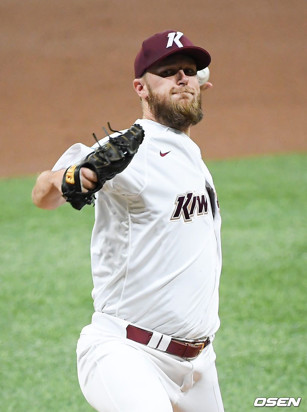 27일 서울 고척스카이돔에서 ‘2020 신한은행 SOL KBO리그’ 키움 히어로즈와 KIA 타이거즈의 경기가 진행됐다.1회초 키움 선발투수 요키시가 역투하고 있다. /soul1014@osen.co.kr