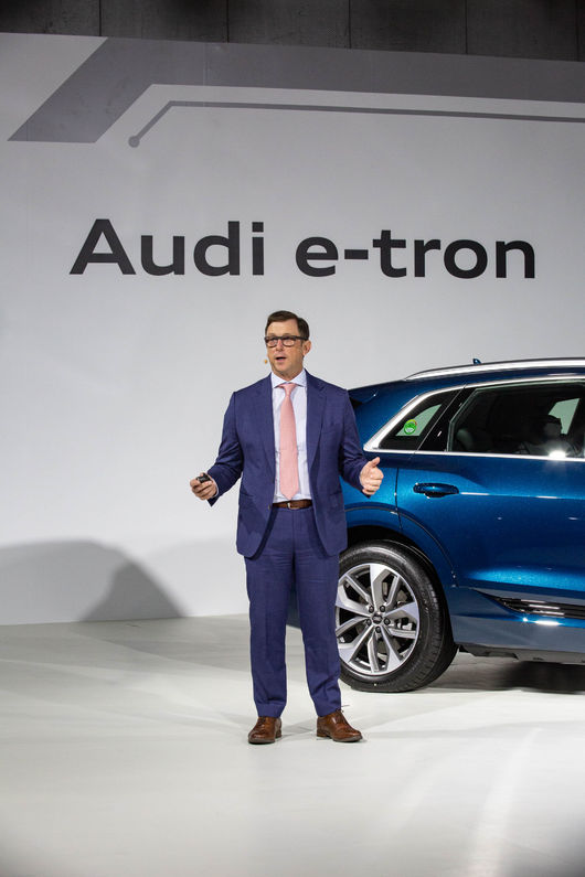 아우디폭스바겐코리아의 제프 매너링 아우디 부문 사장. 