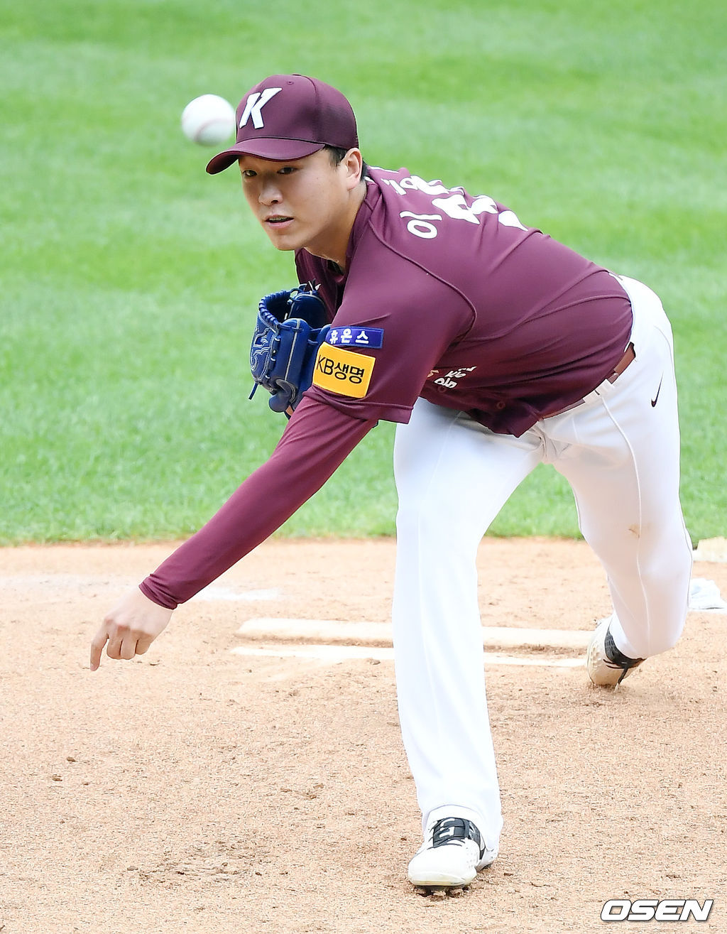키움 선발 이승호가 공을 뿌리고 있다. /cej@osen.co.kr 