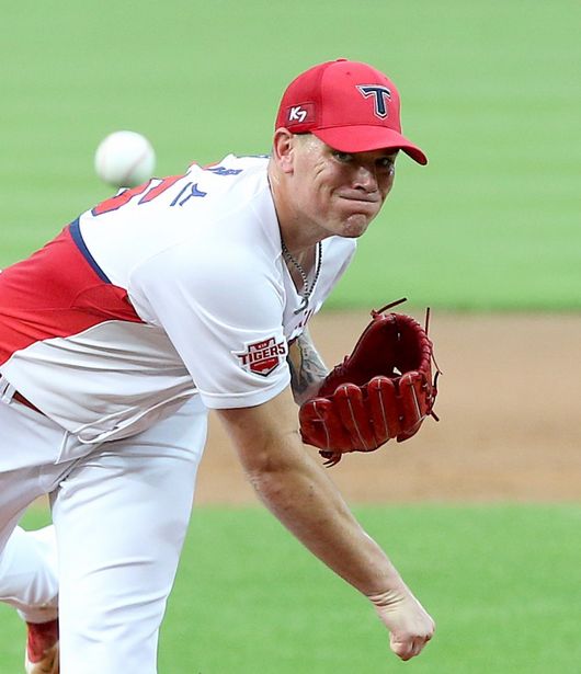 애런 브룩스/KIA 타이거즈 제공.