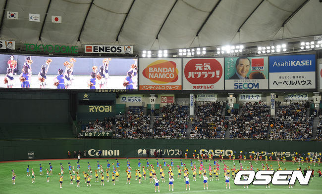 일본프로야구 요미우리 자이언츠가 홈구장으로 이용하고 있는 도쿄돔 야구장/OSEN DB