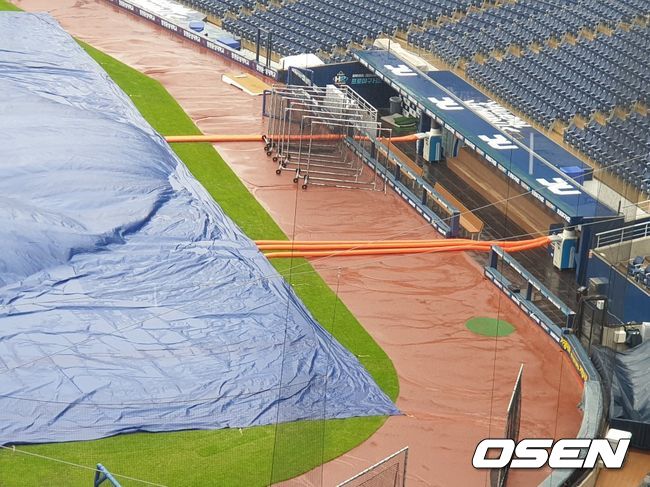 비내리는 창원NC파크 /what@osen.co.kr