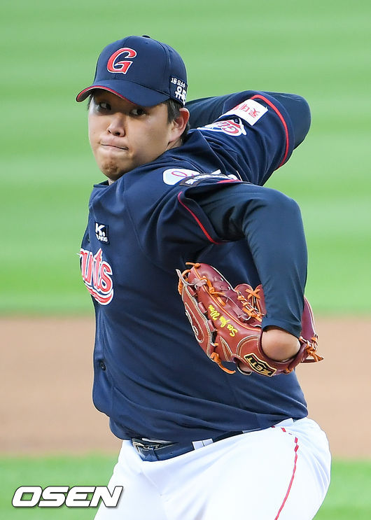 1회말 롯데 선발투수 서준원이 역투하고 있다. / soul1014@osen.co.kr