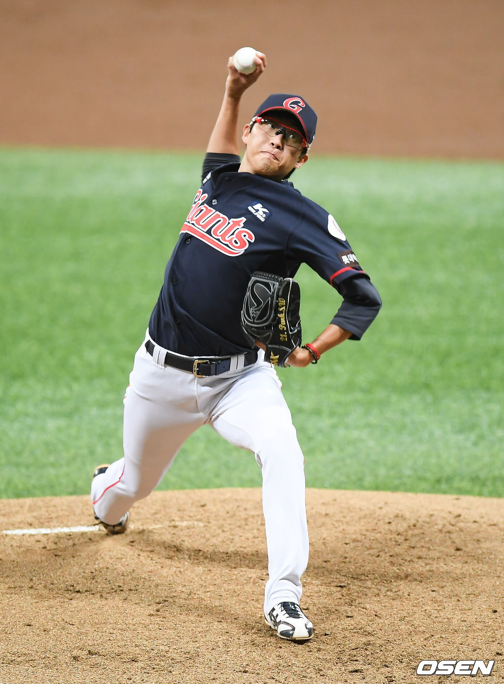 1회말 롯데 선발투수 박세웅이 역투하고 있다. / soul1014@osen.co.kr