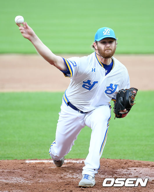 삼성 라이온즈 우완투수 벤 라이블리./OSEN DB