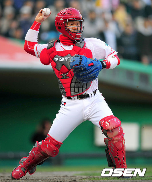 선수 시절 박경완 감독대행 / rumi@osen.co.kr