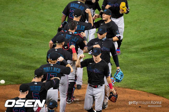 [사진] 마이애미 말린스 선수들 /ⓒGettyimages(무단전재 및 재배포 금지)