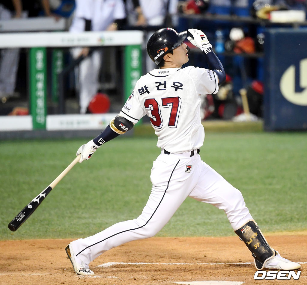 두산 박건우./cej@osen.co.kr