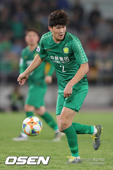 xxx during the AFC Champions League Group G match between Beijing Guoan and Urawa Red Diamonds at Workers' Stadium on March 13, 2019 in Beijing, China.
