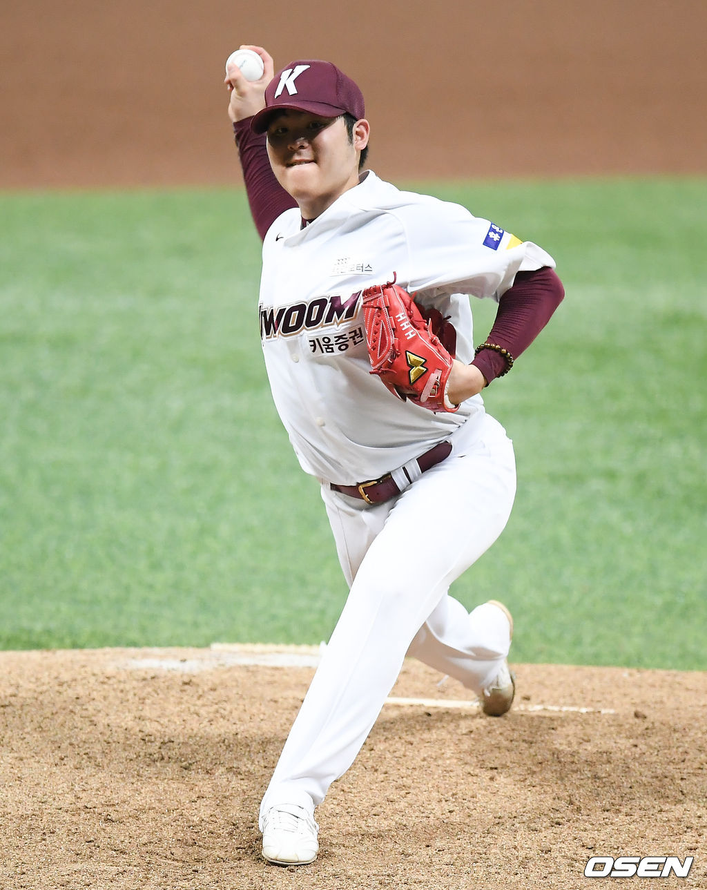 키움 선발투수 한현희가 역투하고 있다. / soul1014@osen.co.kr