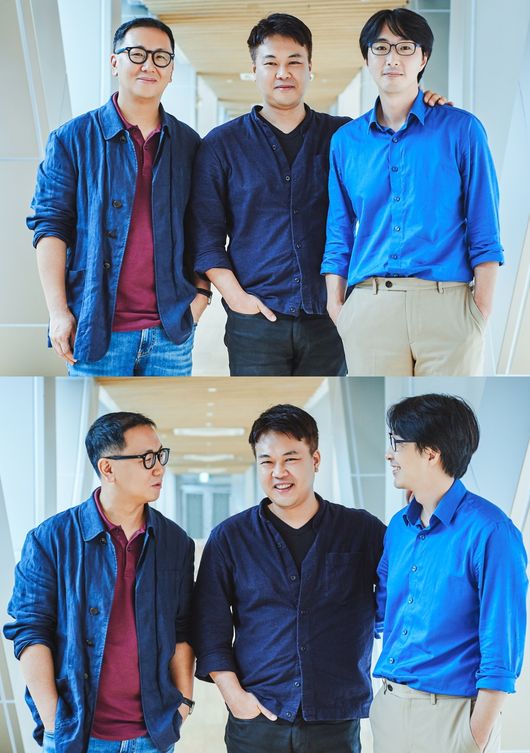 [사진=MBC 제공] (왼쪽부터)김동현 프로듀서, 윤영조 프로듀서, 문형찬 프로듀서