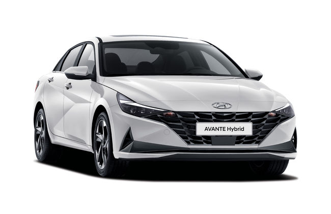 올 뉴 아반떼 하이브리드.