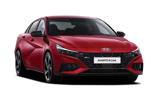 올 뉴 아반떼 N라인.