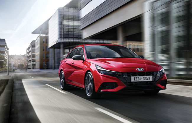 올 뉴 아반떼 N라인.