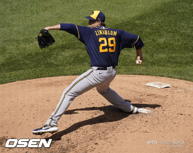 [사진] 밀워키 조쉬 린드블럼. ⓒGettyimages(무단전재 및 재배포 금지)