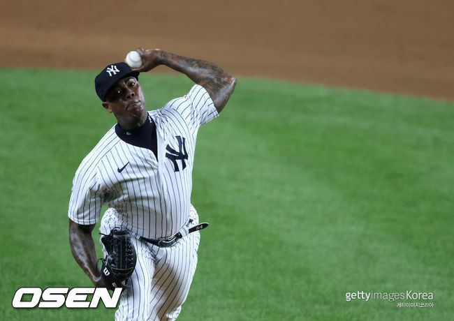 [사진] 뉴욕 양키스 아롤디스 채프먼. ⓒGettyimages(무단전재 및 재배포 금지)