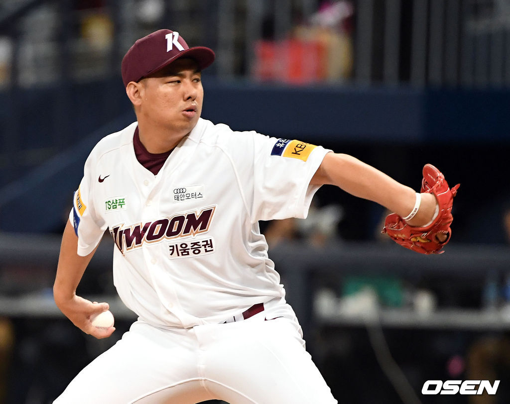 [OSEN=고척돔, 손용호 기자]키움 윤영삼. /spjj@osen.co.kr