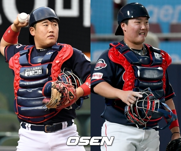 [사진] 김준태-정보근 /OSEN DB