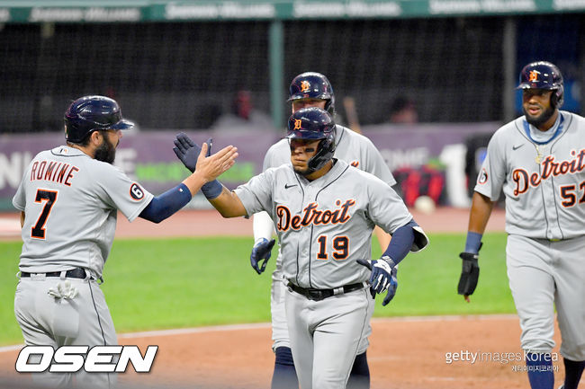 [사진] 디트로이트 타이거즈 이삭 파레디스. ⓒGettyimages(무단전재 및 재배포 금지)