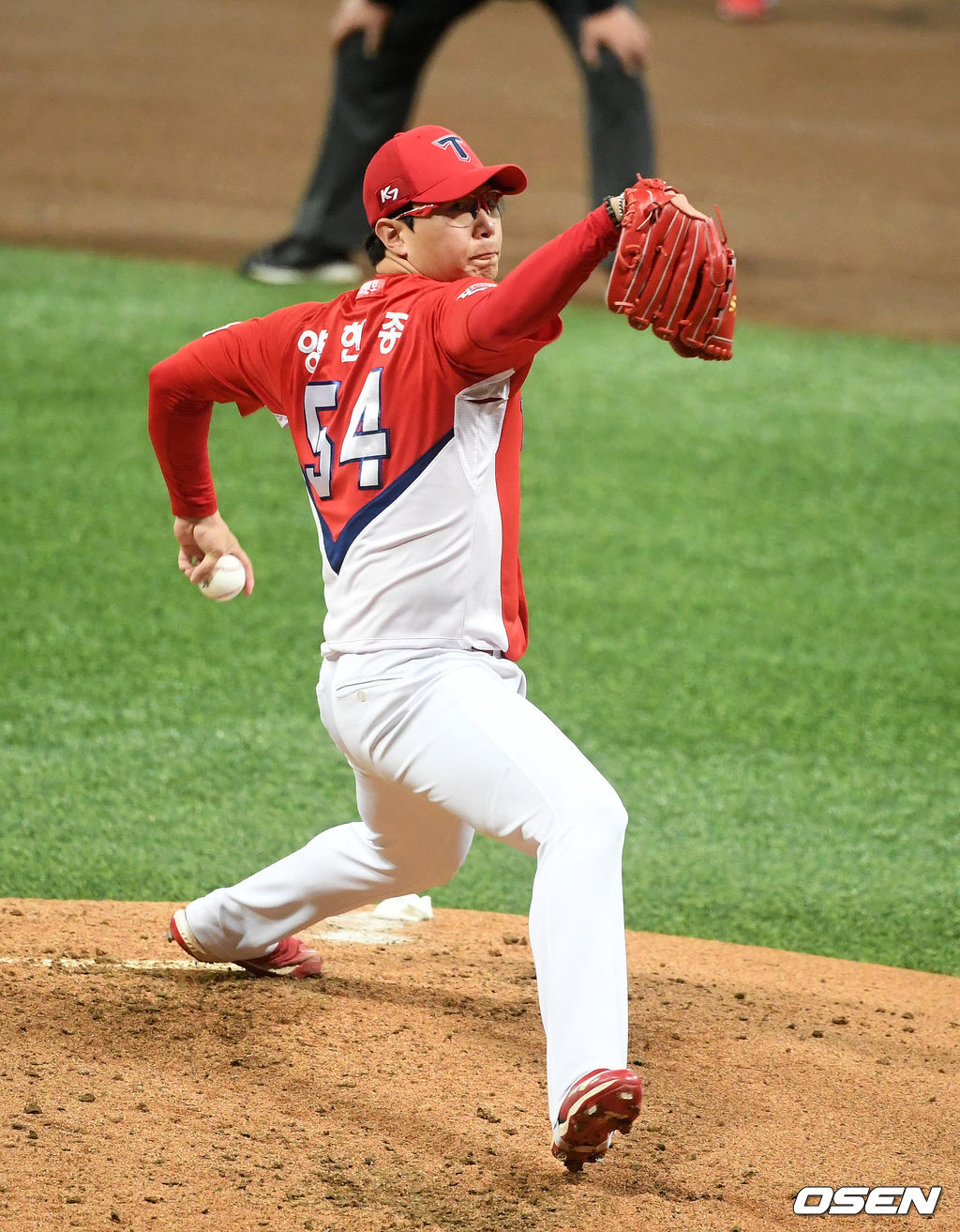 1회말 KIA 양현종이 역투하고 있다. /jpnews@osen.co.kr