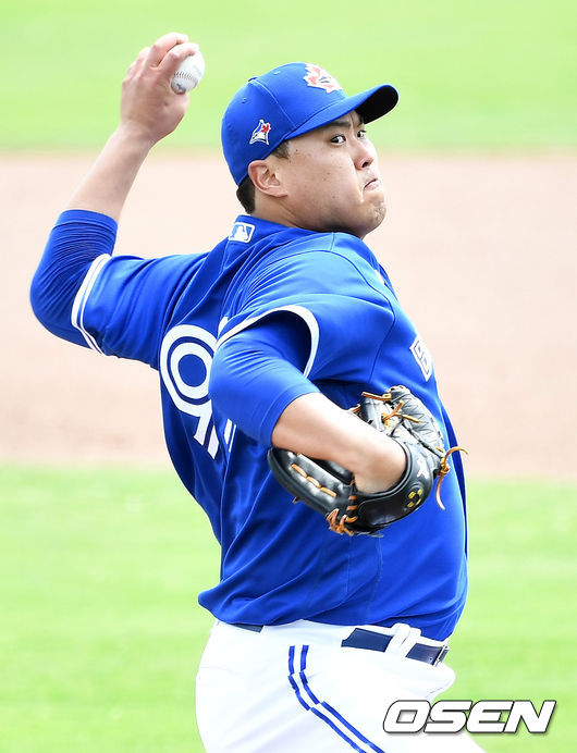 토론토 블루제이스 류현진./OSEN DB