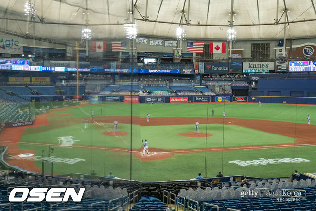 [사진] 트로피카나 필드. ⓒGettyimages(무단전재 및 재배포 금지)