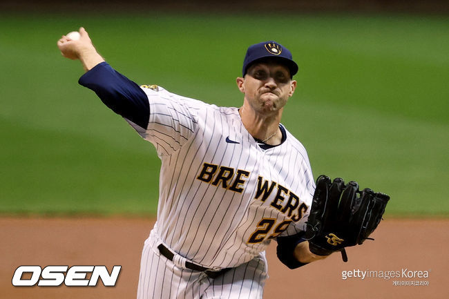 [사진] 밀워키 브루어스 조쉬 린드블럼. ⓒGettyimages(무단전재 및 재배포 금지)
